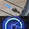 Hot  LED Flash Tyre Wheel Valve Cap Light for bicycle Included Battery