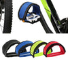 1Pc Fixed Gear Fixie Bicycle Anti-slip Double Pedal Strap Toe Clip Belt Perfect