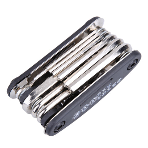 15 in 1 Bike Bicycle Repair Tool Set Hex Wrench Screwdrivers Key Repairing Tools
