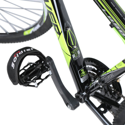 1Pc Fixed Gear Fixie Bicycle Anti-slip Double Pedal Strap Toe Clip Belt Perfect