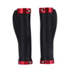 Ergonomic MTB Mountain Bike Bicycle Handlebar Rubber Grips Cycling Lock-On Ends