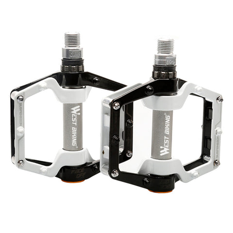 WEST BIKING Cycling Pedals Fixed Gear MTB BMX  9/16" Foot Pegs Outdoor Sports
