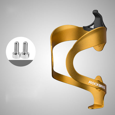 ROCKBROS Bike Water Bottle Cage Aluminium Adjustable Alloy Bicycle Bottle Holder