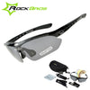 RockBros Polarized Sports Bicycle Bike Cycling Sun Glasses Goggles Eyewear 5Lens
