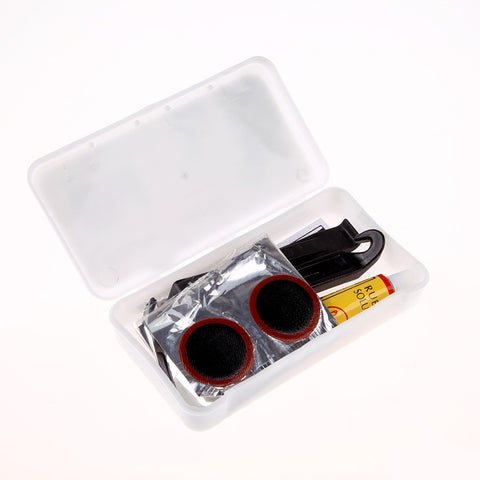 Portable Bicycle Repair Tire Tyre Tool Sets Kit Rubber Patch