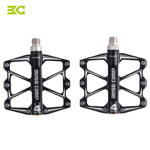 Mountain Road Bike Bicycle Aluminum Alloy Pedals Flat Platform Pedal