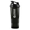 New Spider protein shaker 3 in 1 Sports water bottle 500ml