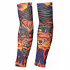 20 Colors  2pcs Cycling Sports Tattoo UV Block Arm Sleeves Armwarmer Cover