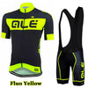 Set Team ALE Cycling Breathable /Quick-Dry Ropa Ciclismo Short Sleeve Bike