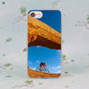 Amazing MTB design transparent clear hard case cover for Apple iPhone