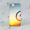 Amazing MTB design transparent clear hard case cover for Apple iPhone