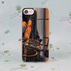 Amazing MTB design transparent clear hard case cover for Apple iPhone