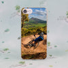 Amazing MTB design transparent clear hard case cover for Apple iPhone