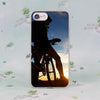 Amazing MTB design transparent clear hard case cover for Apple iPhone