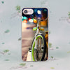 Amazing MTB design transparent clear hard case cover for Apple iPhone