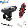 USB Rechargeable Taillight MTB Safety Lamp Built-in Battery Waterproof LED Bike Front/Rear Light Bicycle Headlight
