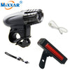 USB Rechargeable Taillight MTB Safety Lamp Built-in Battery Waterproof LED Bike Front/Rear Light Bicycle Headlight