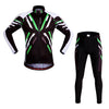 2017 Pro Long Sleeve Cycling Kit Breathable 3D