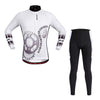 2017 Pro Long Sleeve Cycling Kit Breathable 3D