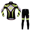 2017 Pro Long Sleeve Cycling Kit Breathable 3D