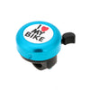 New Safety Bicycle Bell I Love My Bike Printed Clear Sound Cute Bike
