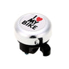 New Safety Bicycle Bell I Love My Bike Printed Clear Sound Cute Bike