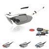 EOC Polarized Cycling Glasses Bike Goggles Sports Sunglasses UV400 5 Lens